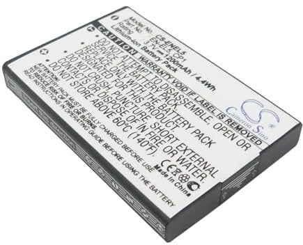 Battery For Nikon Coolpix 3700, Coolpix 4200, Coolpix 5200, Coolpix 5900, 7900, AW110, CP1, EN-EL5,