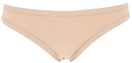 Cotonella, Brasiliano in Morbido Cotone Bielastico - Brasiliano dai Bordi Extracomfort e Comodo Fianco Basso - Confezione da 3 Pezzi - Art. GD139K3