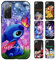 Personalisierte Handyhülle für Samsung Galaxy S20 FE/S20 Lite Hülle 6,5,Anime Stitch Motiv Personalisiert Benutzerdefinierte Name Text Individuelle Case Weiche Stoßfest Silikon Custom Schutzhülle