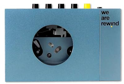 WeAreRewind Kassettenspieler WE-001-B1