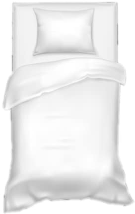 Bach's Betten Welt Hotel Bettwäsche Weiß 135x200 cm Linon 100% Baumwolle mit Reißverschluss