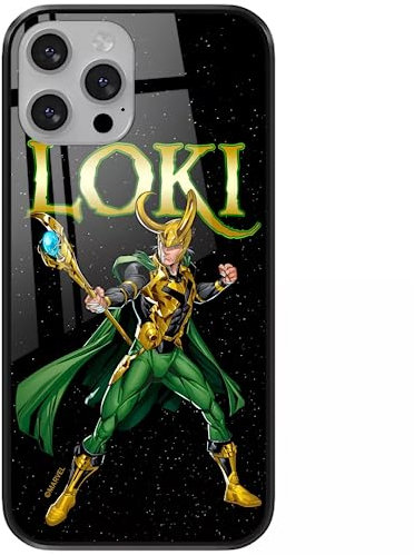 ERT GROUP mobile phone case for Apple Iphone 13 MINI original and officially Licensed Marvel pattern Loki 002 made of hardened glass, optimally adapted to the mobile phone, protective cover