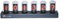Vastarry Nixie Tube Clock Glow Tube Clock IPS Farbbildschirm Digitaluhr DIY Analog Digital Tube WiFi Zeit Desktop Desktop Digitaluhr Dekoration Geschenk (402)