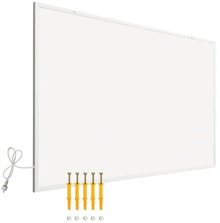 Wiltec Infrarotheizung 520 Watt, energieeffizienter Heizkörper, Wandmontage Elektroheizung, Heizpaneel, IR Heizung