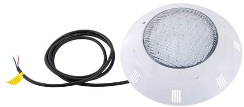 CuCummoo Iluminación de piscina con mando a distancia RF, foco subacuático LED RGB empotrable para piscina, 36 W, para piscinas, parques acuáticos, IP68