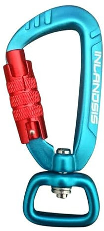 Inlandsis Lightweight aluminium carabiner Airlink Twistlock