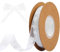 Nastri Natalizi,0.4Inch×11Yards Nastri Per Pacchi Regalo,Nastro Per Albero Di Natale,Nastro Per Pacchi Regalo,Nastro Natalizio,Nastro Natalizio Per Albero,Nastro Natale,Nastro Bianco,Nastro Per Regali