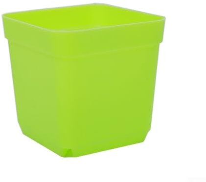 Lot de 10 mini pots de fleurs carrés ventilés pour plantes grasses