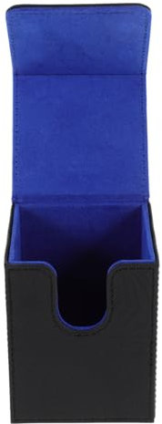 Alasum Kartenaufbewahrungsbox Aus Strapazierfähigem Pu-leder Sammelkartenbox Zum Ordnen Von Karten Und Würfeln Leicht Und Tragbar Für Haushaltsbedarf