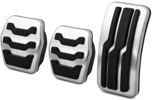 Auto Pedal Abdeckung Für Ford Für Focus 2 3 4 MK2 MK3 MK4 RS ST Für Kuga Für Escape 2005-2020 Auto Pedal Pads Pedale Abdeckung Bremse Pedalkappen(3Pcs MT)