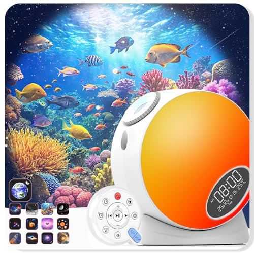 Galaxy Projector, Flevo Star Projector Night Light for Bedroom and Timer, Home Planetarium with Remote Control, 13 Disc 4K HD Movie for Kids Bedroom, Ceiling, Living Room
