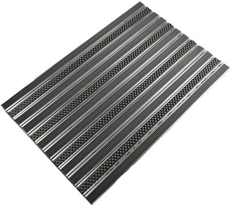 Ersatzgitter Gummigitter mit Borsten für Schuhabstreifer 40 x 60 cm