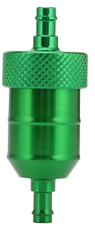 WOOSTAR 8mm CNC Filtro Carburante Moto Sostituzione per CRF XR KLX KX Pit Bike Dirt Bike ATV Go Kart Verde