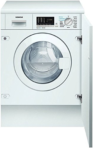 Siemens wk14d540 lave-linge séchant/BAB 1400 tr/min, 6 kg/1.02 kWh/à encastrer Blanc/Aquastop