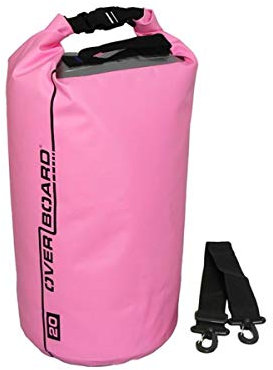 OverBoard wasserdichter Packsack 20 Lit Pink