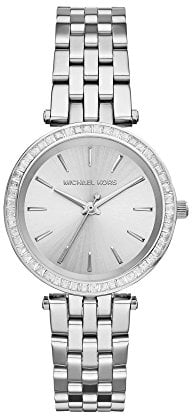 Michael Kors MK3364 Uhr Damenuhr Edelstahl Edelstahl 5 bar Analog Silber
