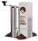 JavaPresse Coffee Company Manual Coffee Grinder, Conical Burr Mill, Brushed Stainless Steel
