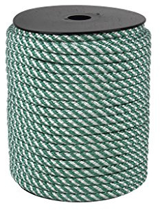 Bobina Corda Intr.Elicoidale 10Mm 50 M Bianco/Vde