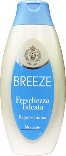6 x BREEZE Bagno Schiuma Freschezza Talcata 400 ML