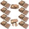A Plus+ 10 Stück USB 3.0 Speicherstick 16GB Holz USB Flash Drive mit Holzbox (Herzform)