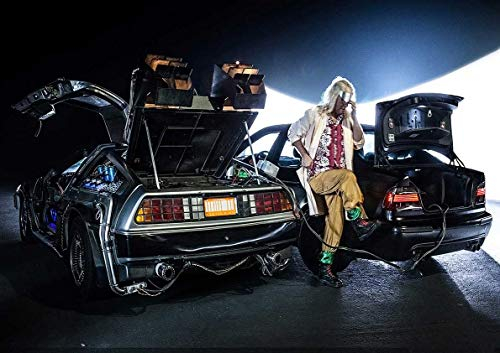 Poster Delorean doc Emmett Brown Back to The Futur Wall Art