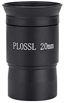 Plossl Eyepiece,Astronomy Telescope Lens Eyepiece Plossl 20mm with 1.25 Filter Thread