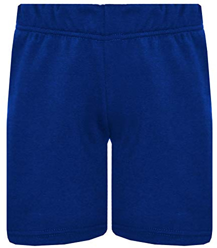 A2Z 4 Kids Boys Girls PE School Chino Shorts - Basic Shorts Royal 5-6