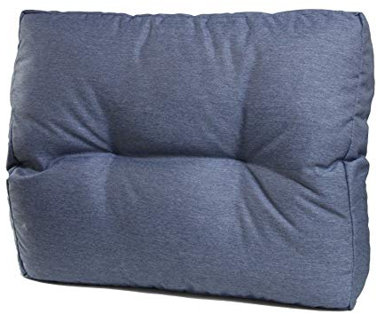 GERSO Rückenlehne 50cm Palettenkissen 60 x 50 Palettensofa Polster BLAU