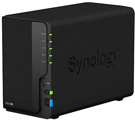 Synology DS220+ 6 GB NAS 16TB (2 x 8 TB) WD RED