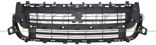 PRASCO PG9122001 Rejilla delantera negro Compatible con PEUGEOT Partner II Furgoneta PARTNER Tepee PARTNER Caja/Chasis