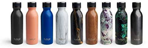 Smartshake Gourde Isotherme Bothal, Inoxydable, 600 ML Adulte Unisexe, Acier métallique, M