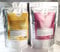 CHOCO SECRETS - Ruby- und Gold-Schokolade, jeweils 1 kg - Schoko-Chips - insgesamt 2 kg - im wiederverschließbaren Standbeutel - Premium Belgische Kuvertüre für Schokoladenbrunnen, Schoko-Fondue