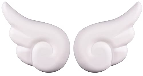 iSpchen 2 Stück Motorradhelm Dekoration Hörner Niedliche flügel Dekoration Aufkleber für Ski/Fahrrad/Motorradhelm Zubehör