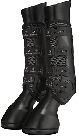 LeMieux Gamaschen Ultramesh Snug Boots Vorderbeine - Schwarz - L