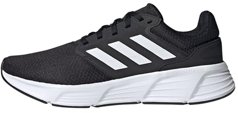 adidas Herren Galaxy 6 Shoes Running Shoe, Core Black/Cloud White/Core Black, 41 1/3 EU