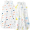 Mosebears Schlafsack Baby Sommer Schlafsack 0.5 Tog Babyschlafsack 100% Baumwolle atmungsaktiv Babyschlafsack(2pack,S)
