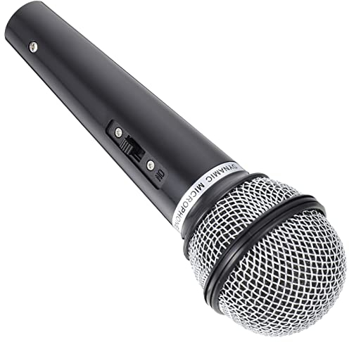 STOBOK Pretend Microphone for Kids Fake Microphone Prop Microphone for Karaoke Music Birthday Party Favors Black