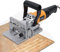 Fresa elettrica piatta 760 W, 11600 giri/min, fresa per tasselli, fresa per legno, con angolo e altezza regolabile in altezza, fresatrice per legno