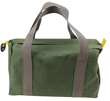 Stanley Tool Bag Small Tool Bag Canvas Multifunctional Tool Storage Carry Bag Wide Neck Waterproof Handbag 16 Inches