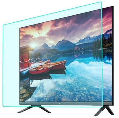 Película de protección para TV 75-85 pouces givré mat anti-reflets anti-poussière pour soulager la Fatiga Oculaire et mieux dormir pour Sharp, Sony, Samsung, Hisense et écran incurvé,77inch 1722x993mm