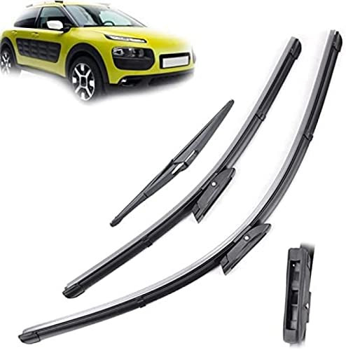 Limpiaparabrisas 2618 10Ventanilla del automóvil Parabrisas Delantero Juego de escobillas del limpiaparabrisas para Citroen C4 para Cactus 2014 2015 2016 2017 2018 2019 2020