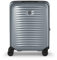 Victorinox Airox Global Hardside Carry-On, Handgepäckkoffer Klein, Trolley, Leicht, Damen/Herren, 55 x 40 x 20 cm, 33 Liter, Silber