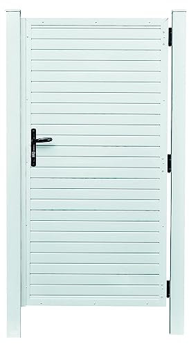 TETZNER&JENTZSCH LIGHTLINE KS-Türelement 100 x 180 cm, inkl. Beschläge Füllung weiß/Rahmen weiß
