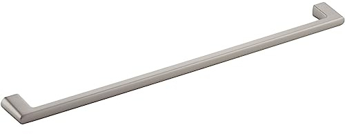 Furnipart Griff Diner LA 320mm - eleganter Möbelgriff Breite 340mm, Zinkdruckguss Edelstahl Effekt