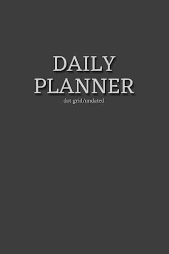 Daily Planner: dot grid/undated