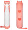 Mewaii Kawaii Peluche Chat Rose Long 130CM, Coussin Jouet Moelleux et Confortable Oreiller Chat en Peluche pour Les Enfants de 3 Ans et Plus