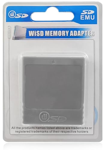 Hyamass SD Gamecube Speicherkartenleser, Flash Card Converter Adapter für Nintendo Wii NGC Gamecube Videospiele Konsole Zubehör