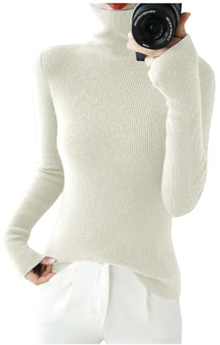 ZHENDEGL Pull Femme Hiver Pull Femme Paillette Pull Irlandais Femme sous Pull Coton Femme Pull Femme Col V Robe Noel Femme Enceinte Pull Cashmire Femme Pull Femme Col Roulé Pull Laine Femme Hiver