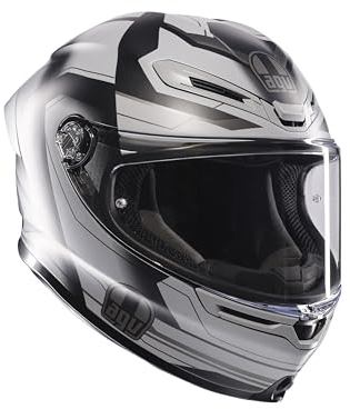 AGV K6 S Ultraschallhelm Mattschwarz grau - Größe M
