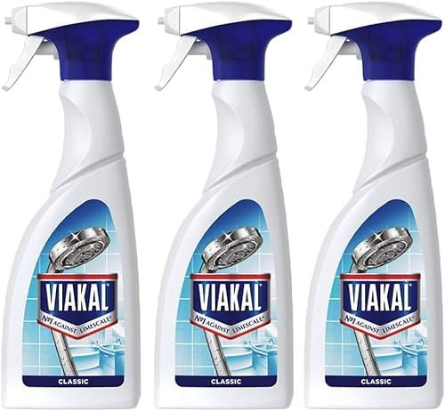 3 X 500ml Professional Lime Scale Remover Spray, Powerful Limescale Remover Spray - Cleaner Liquid for Bathroom, Shower, and More!